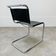 Chair B33 by Marcel Breuer 1980 black leather