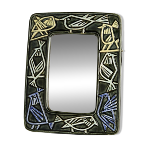 Miroir Oiseaux En Céramique - lisa