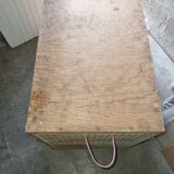 Vintage wooden air transport box