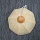 Vintage fabric flower pendant