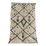Handmade Berber wool mrirt rug 172 X 110 CM