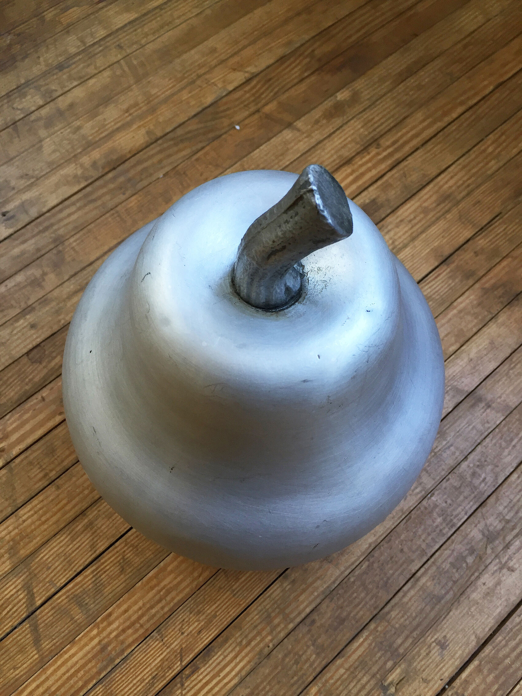 Sceau à glaçon « poire » inox