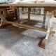 Table de ferme extensible