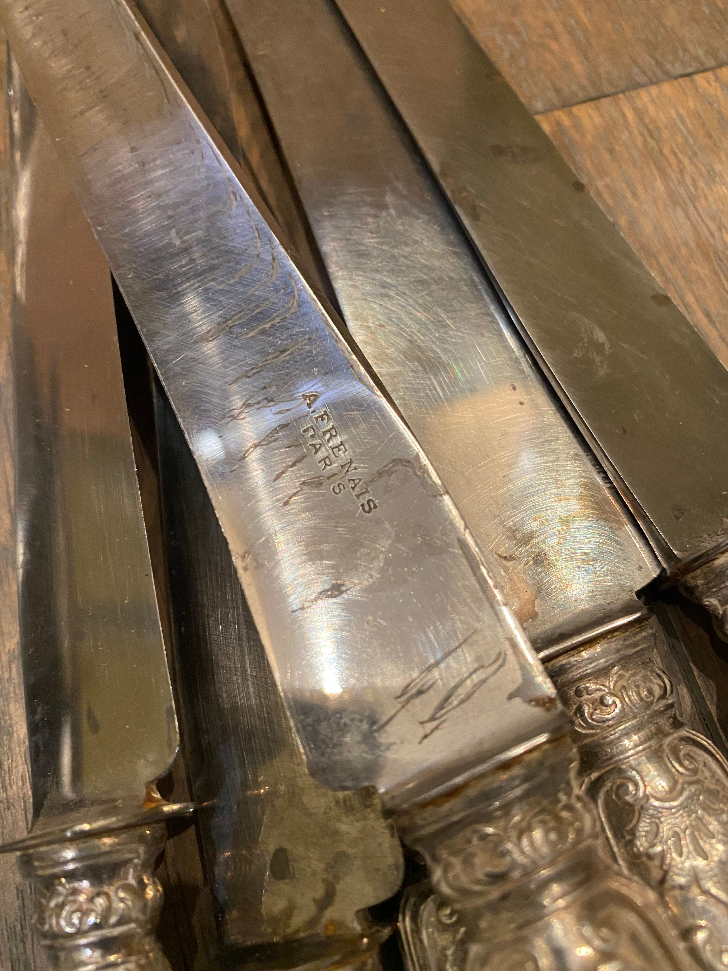 Cutlery housewife 39 pieces Armand Fresnais Paris