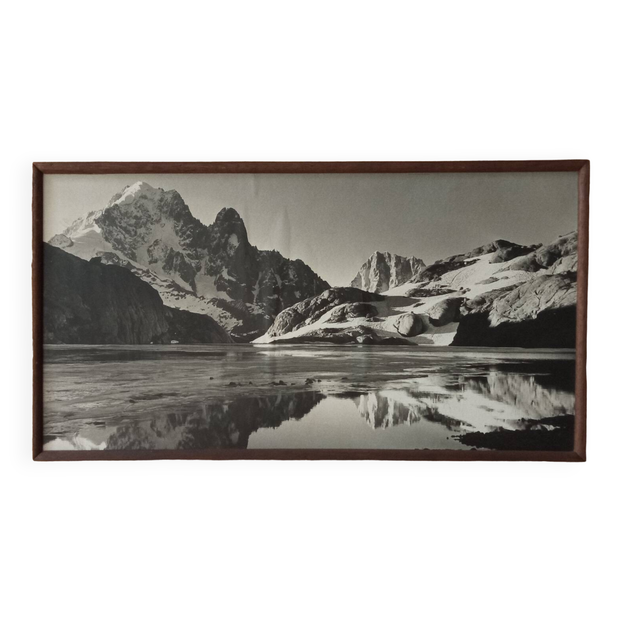 Vintage mountain photo