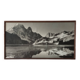 Vintage mountain photo