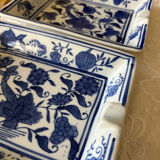 2 Cendriers oignons style Meissen