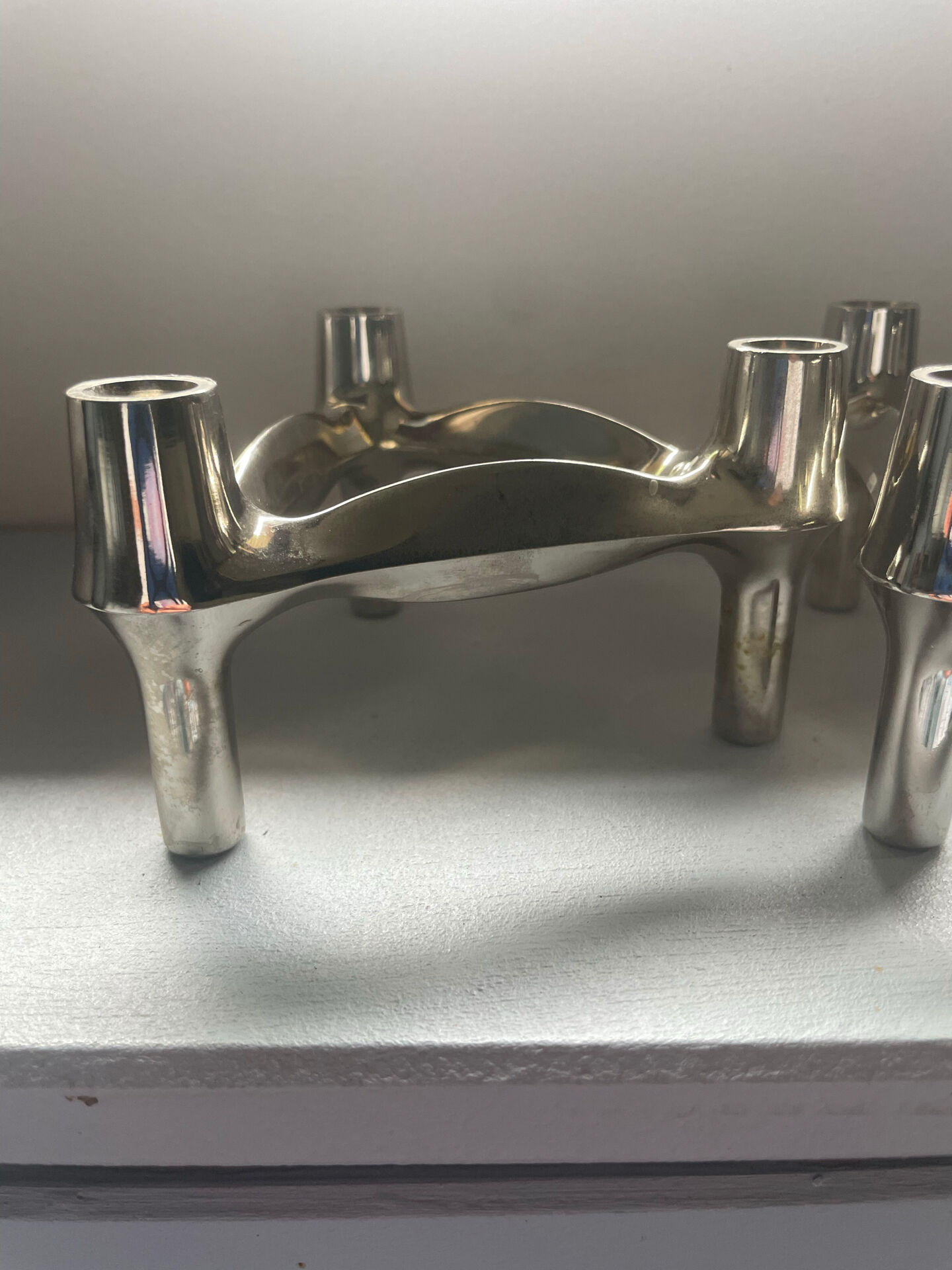 Vintage Nagel Stof candlestick model Bmf