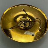 60s 70s lamp Peris Andreu S.A. Riper Plafoniere ceiling lamp Brass Glass