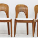 Vintage Danish dining chairs by Niels Koefoed solid teak, set of 10