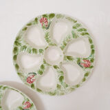 Lot 2 oyster plates in slip