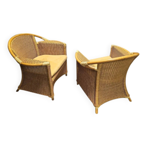 2 chaises de patio en