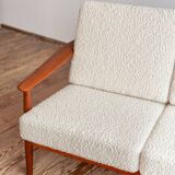 Canapé 3 places Arne Vodder modèle FD164 pour France & Son, Danemark