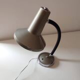 70s flexible enamel and chrome lamp