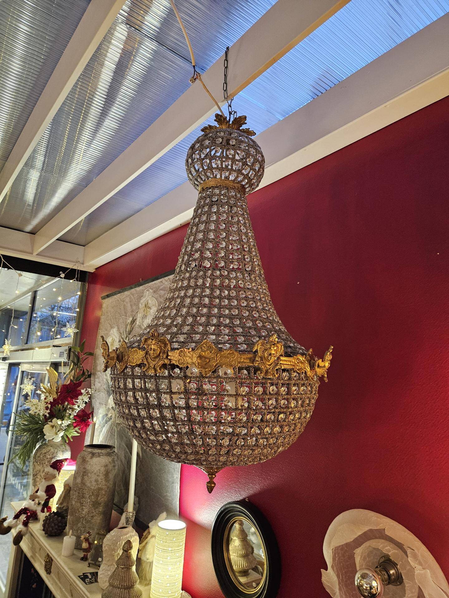 Lustre montgolfière