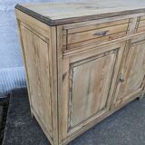 Parisian style natural wood sideboard