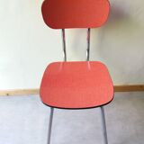 Chaise formica rouge