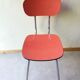 Chaise formica rouge