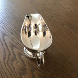 Silver metal saucepan