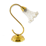 Murano glass lampshade table lampshade and brass base