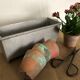 Planter, old cast aluminum mold