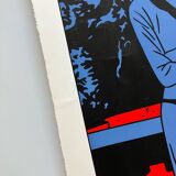 Floc'h signed silkscreen print of the film Petites Coupures by Pascal Bonitzer