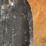 Masque mural en bois