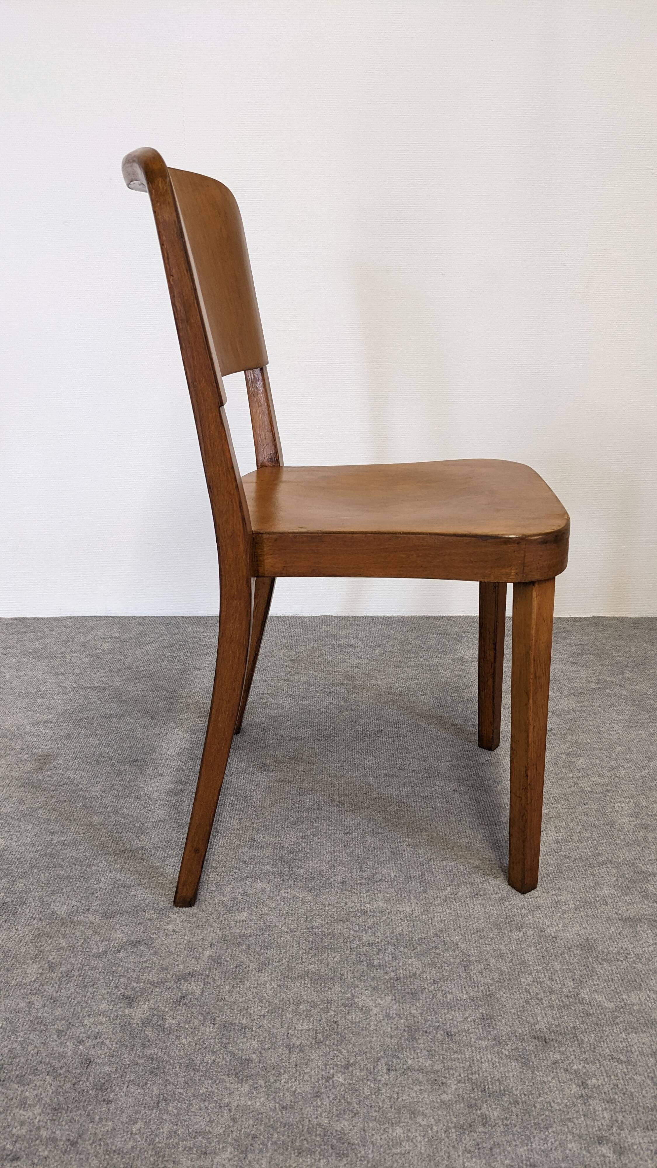 Pair of Bauhaus chairs by Ernst Haefeli for Horgen Glarus, Switzerland 1926