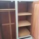 Light blue English wardrobe