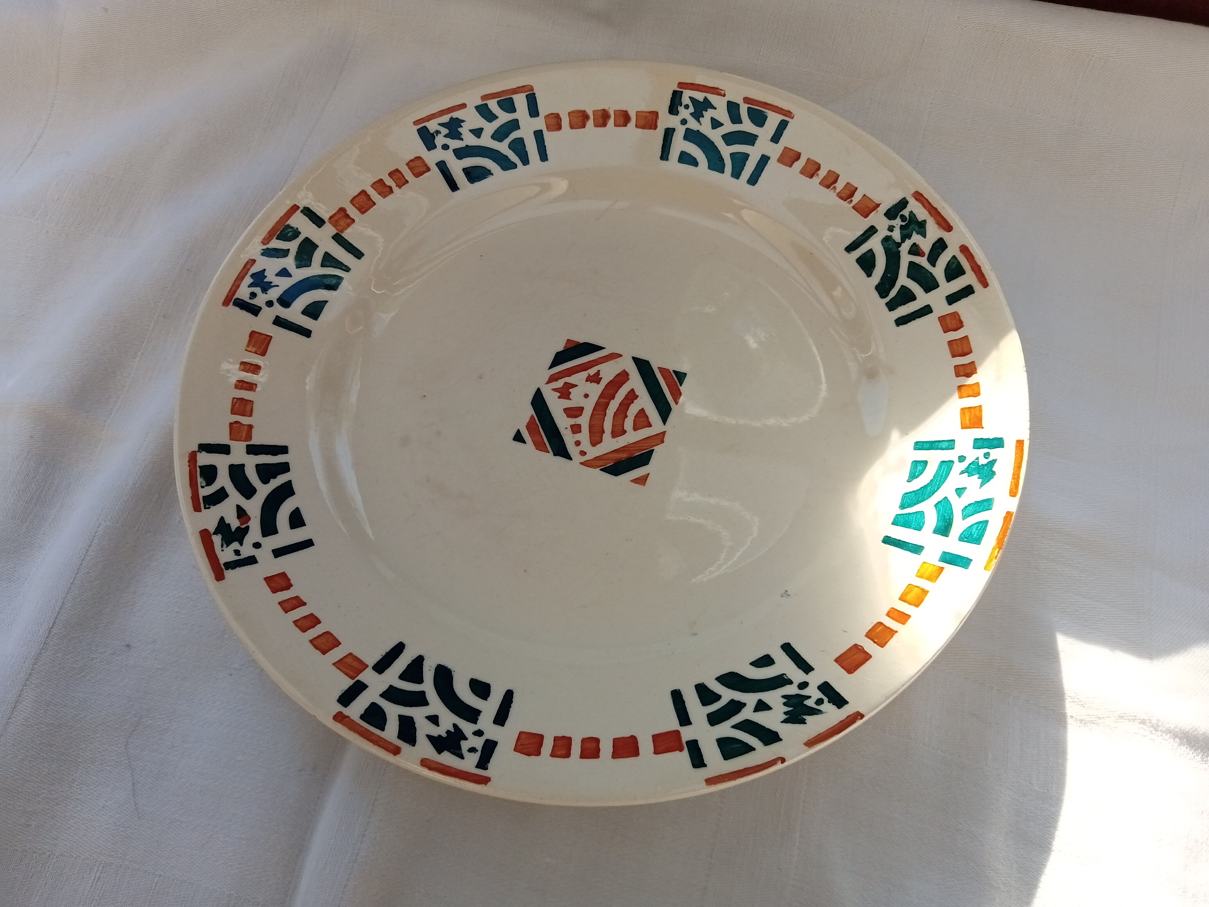 5 flat plates Terre de fer Berck / Longchamp
