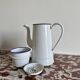 Large enameled coffee pot
