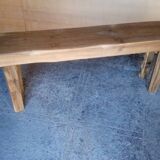 114 cm solid wood bench
