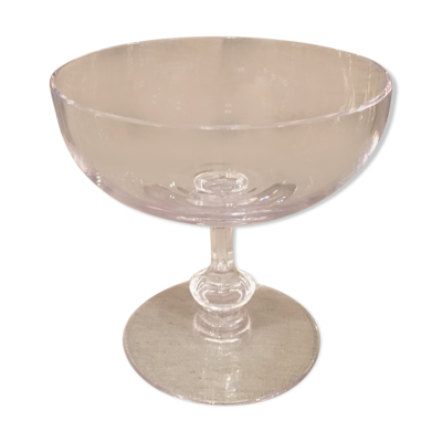 Coupe a fruits en cristal elegante et sobre