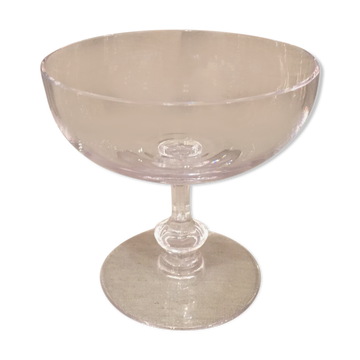 Coupe a fruits en cristal elegante et sobre