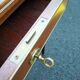 Old style flat desk louis xvi leather tray with 2 pulls