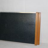 Mirror tray with wooden handles, early 20th century