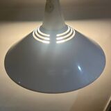 space age suspension in white metal