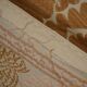 Vintage Turkish hand-knotted rug 131x136 cm
