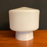 Mushroom lamp in opaline 60s