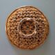 Large woven ceramic basket Vallauris D31cm