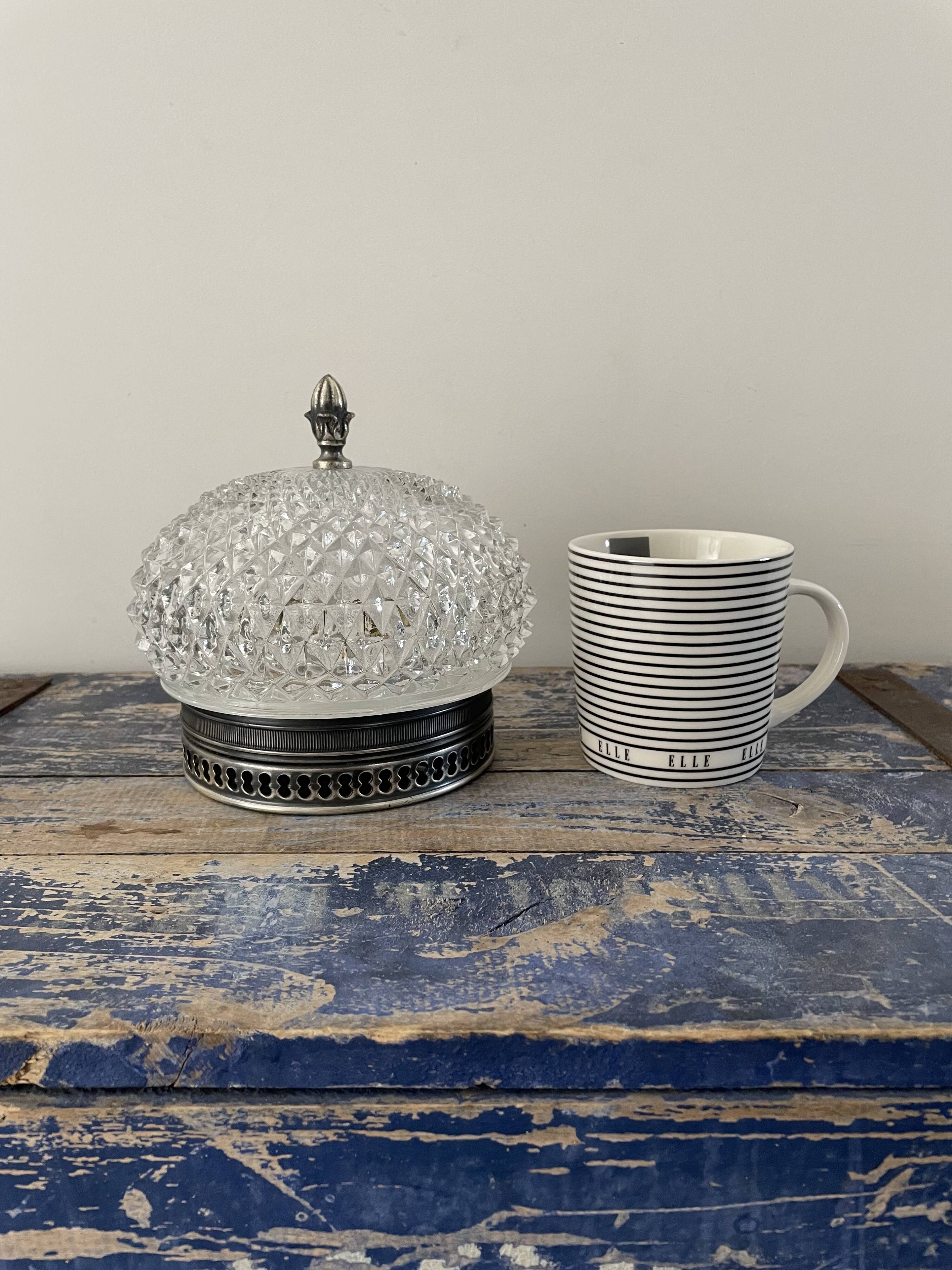 Ceiling lamp or wall lamp diamond tips