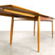 Table à manger extensible 1960