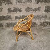 Child rattan chair