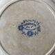 Set of 5 hollow plates 1900 U & C Sarreguemines model Planter
