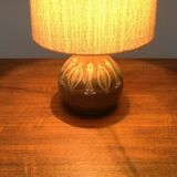 Mid-century German ceramic table lamp by Thoms Keramik.