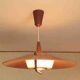 Vintage pendant lamp published by Temde, 1960