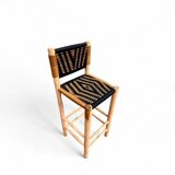 Handcrafted bar stool