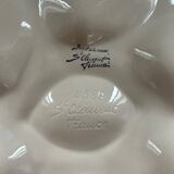 Set of 4 oyster plates