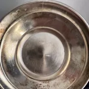 Cafetière et théière métal argenté
