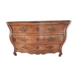 Commode galbée 18ème - louis